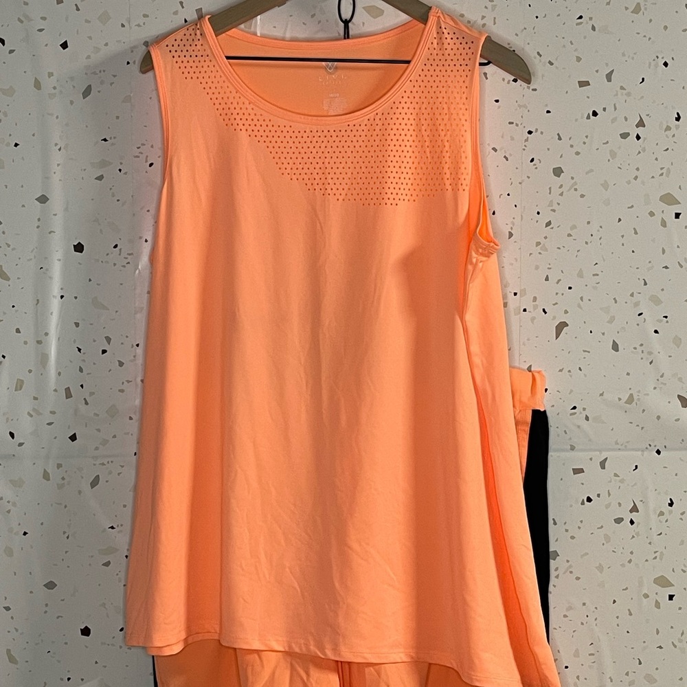 Livi Active matching tank and short set